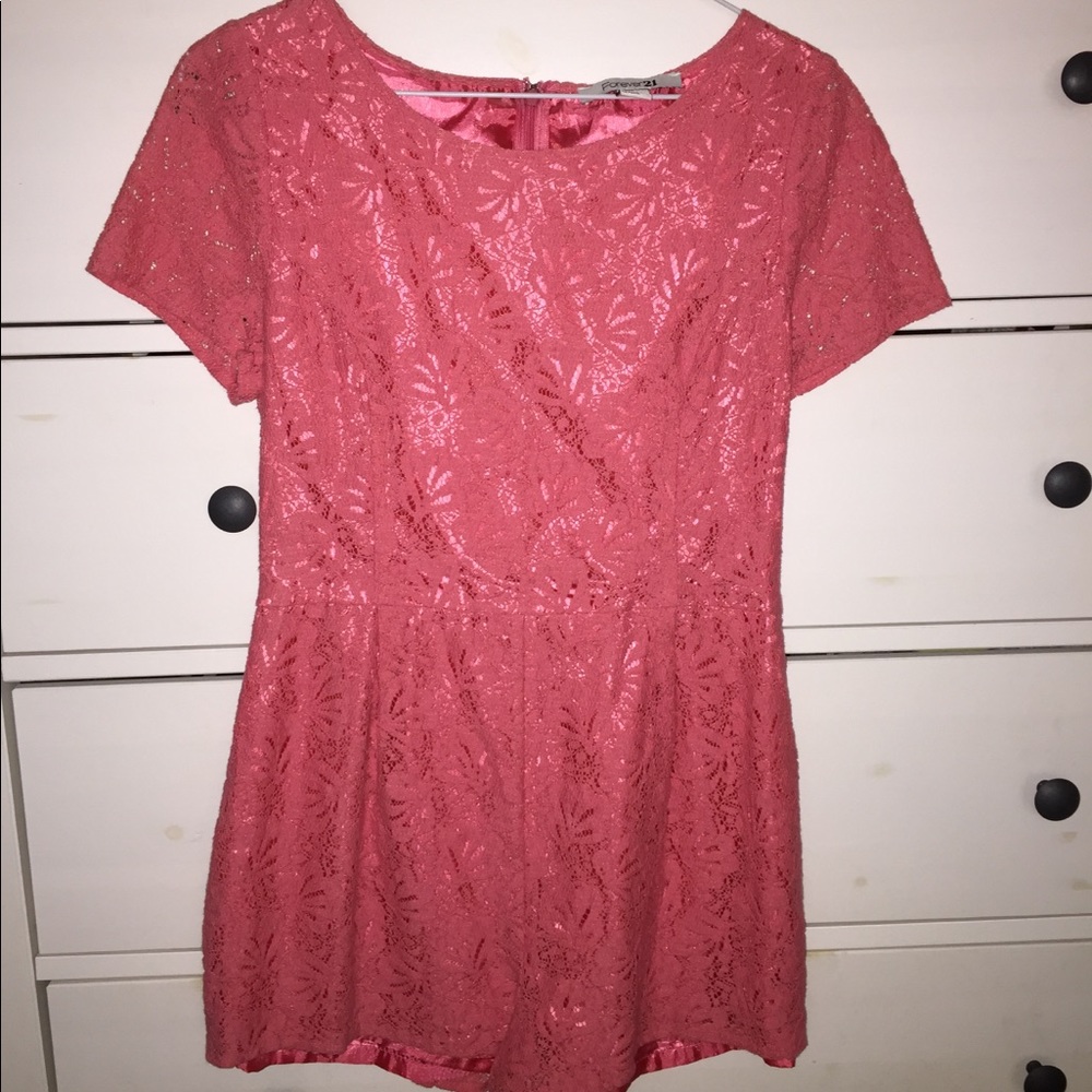 ‼️ Forever 21 Hot Pink Romper‼️